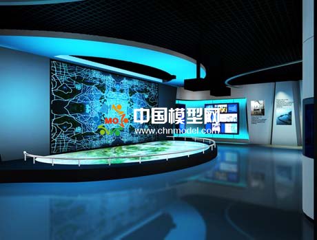 電子沙盤廣泛應(yīng)用與多類別的科技展示廳，效果突出