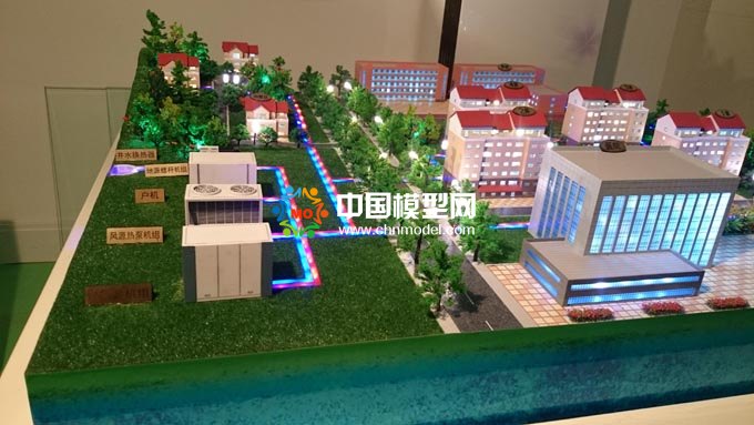 地源熱泵系統(tǒng)沙盤模型，風(fēng)源熱泵系統(tǒng)沙盤模型