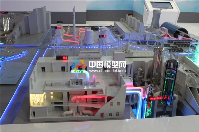熱電站模型，核電站模型，火力發(fā)電站沙盤