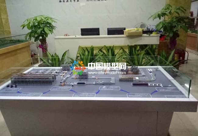 板式家具工業(yè)4.0生產線沙盤模型