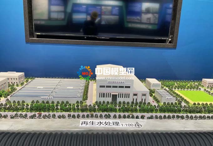 再生水處理沙盤模型增強環(huán)境效益和社會效益