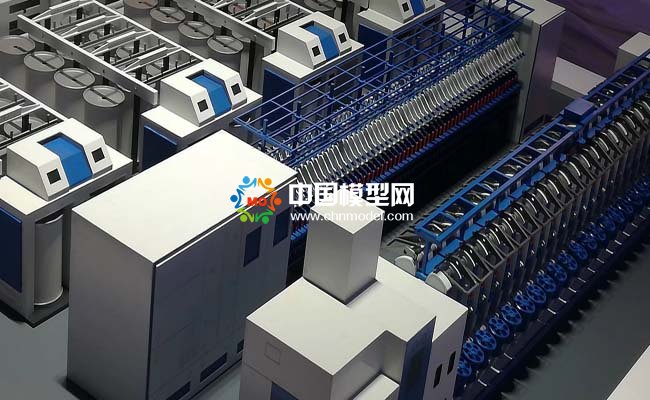 紡織機(jī)械模型，紡機(jī)模型