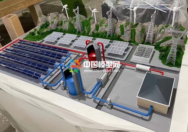 ???????風(fēng)光儲多能互補(bǔ)智能微電網(wǎng)沙盤模型