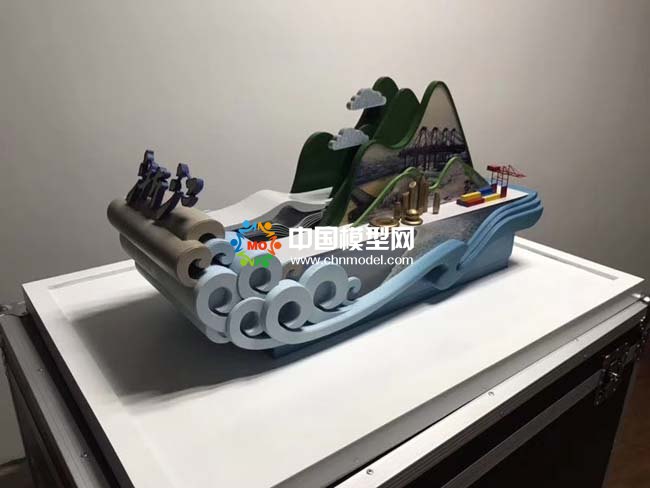 巡游彩車模型