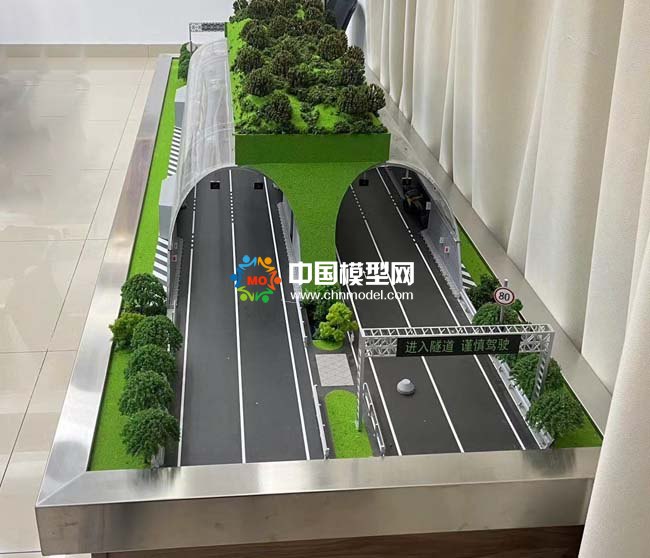 隧道模型，隧道工程沙盤模型，隧道施工沙盤模型