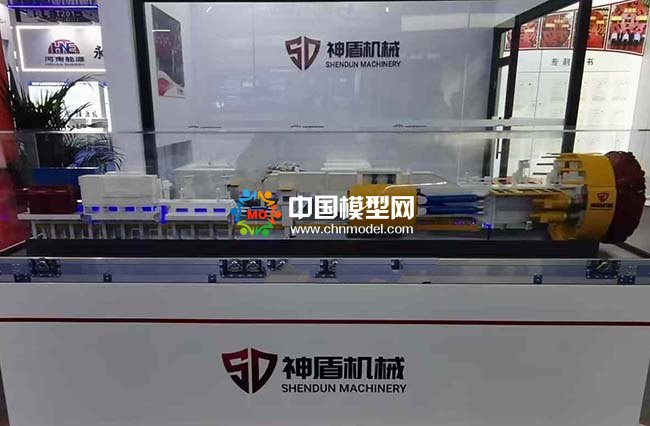 工程機械模型礦井盾構(gòu)機模型掘進機模型