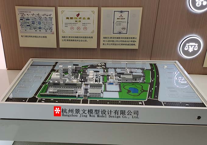 空分設(shè)備沙盤模型，特種氣體沙盤模型