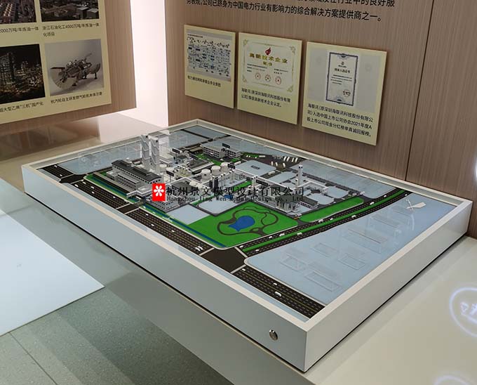 空分設(shè)備沙盤模型，特種氣體沙盤模型