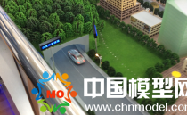 中韻物流園沙盤模型，物流園動(dòng)態(tài)演示沙盤模型